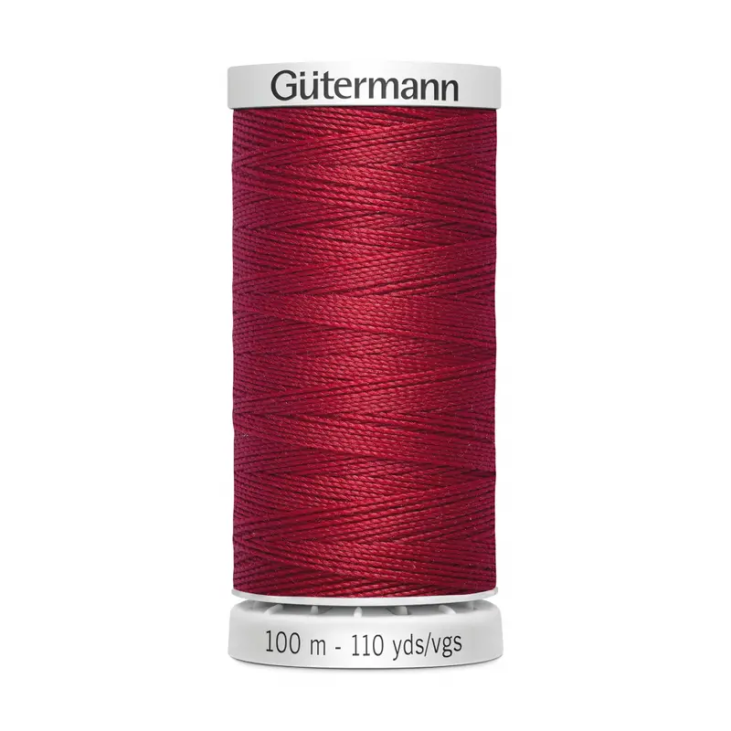 Gutermann Extra Strong Thread 100M | Cherry Red 1