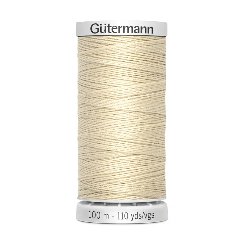 Gutermann Extra Strong Thread 100M | Cream 1