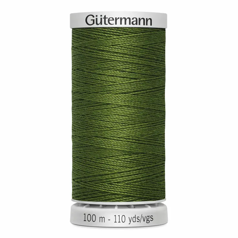 Gutermann Extra Strong Thread 100M | Moss Green 1