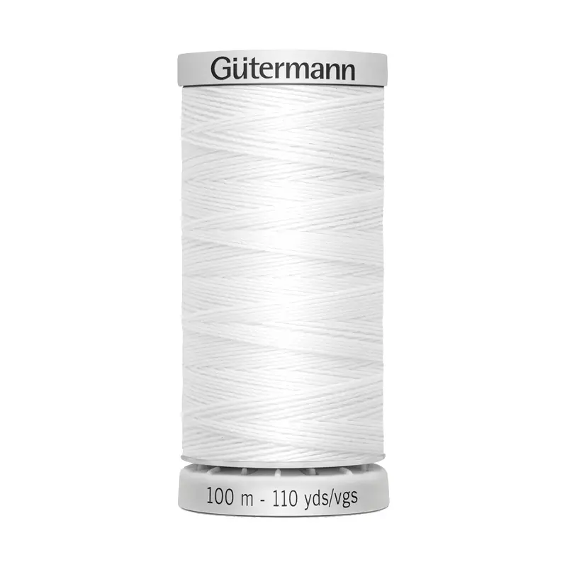 Gutermann Extra Strong Thread 100M | White 1