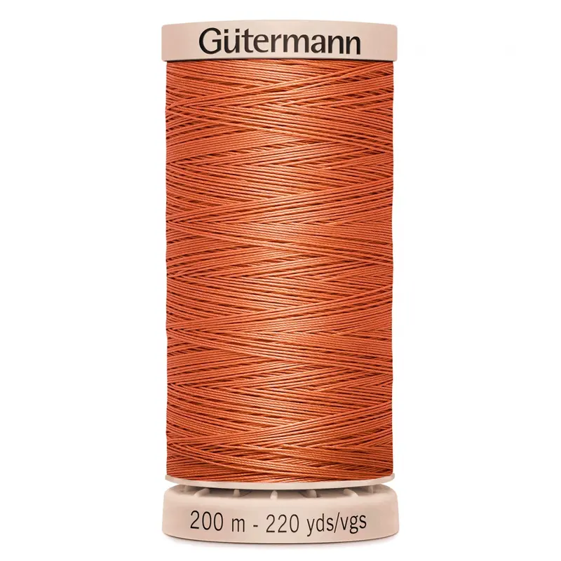 Gutermann Hand Quilting Cotton - 2045 Dark Peach 1