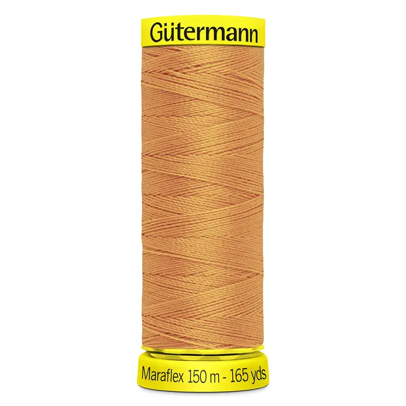 Gutermann Maraflex Stretchy Sewing Thread 150M Colour 300 Apricot 1