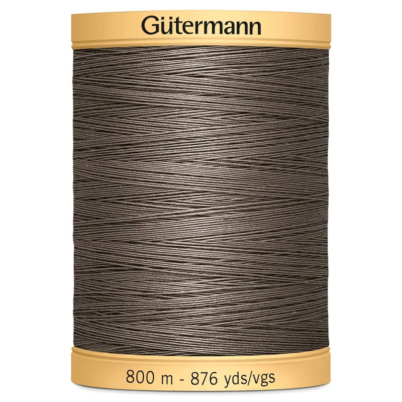 Gutermann Natural Cotton, 1225 Mocha 3