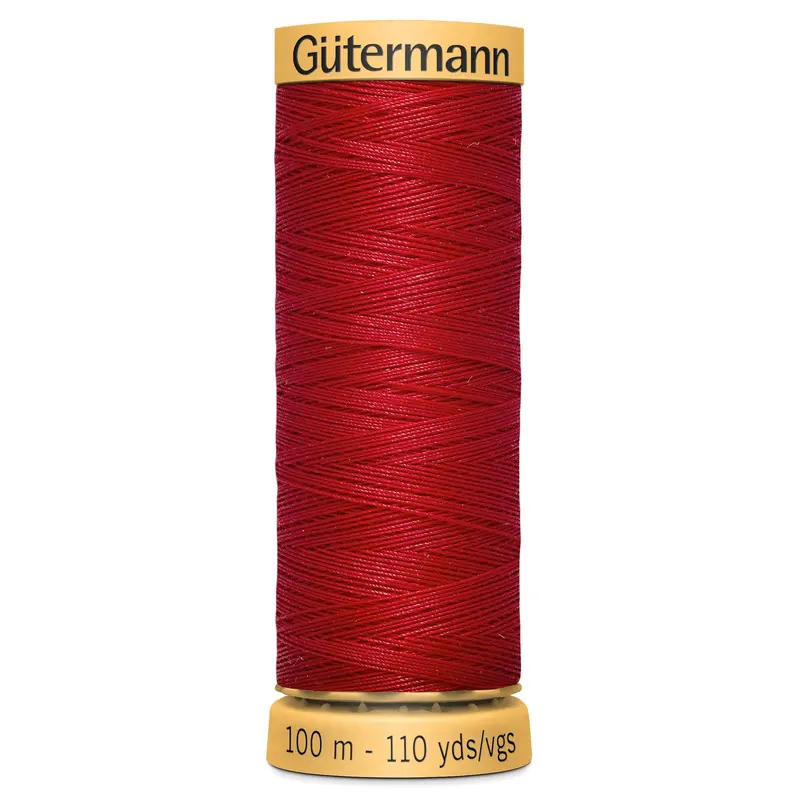 Gutermann Natural Cotton, 2074 Red 1