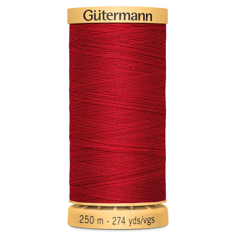 Gutermann Natural Cotton, 2074 Red 2