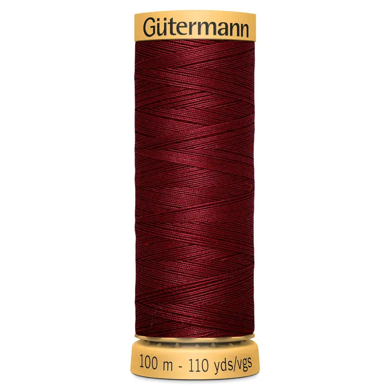 Gutermann Natural Cotton - 2433 Maroon 1