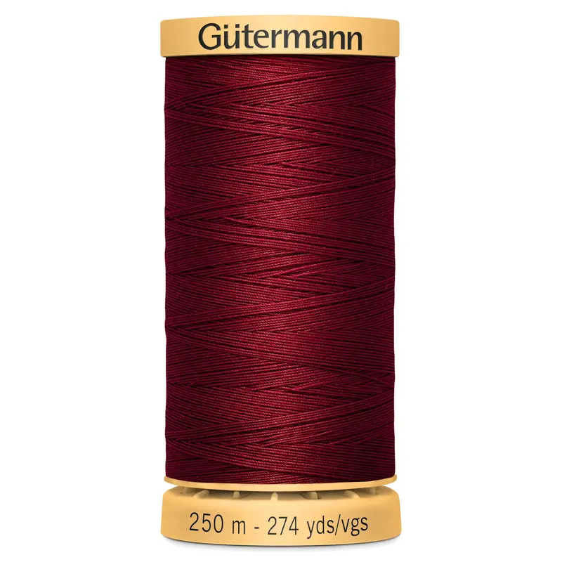 Gutermann Natural Cotton - 2433 Maroon 2