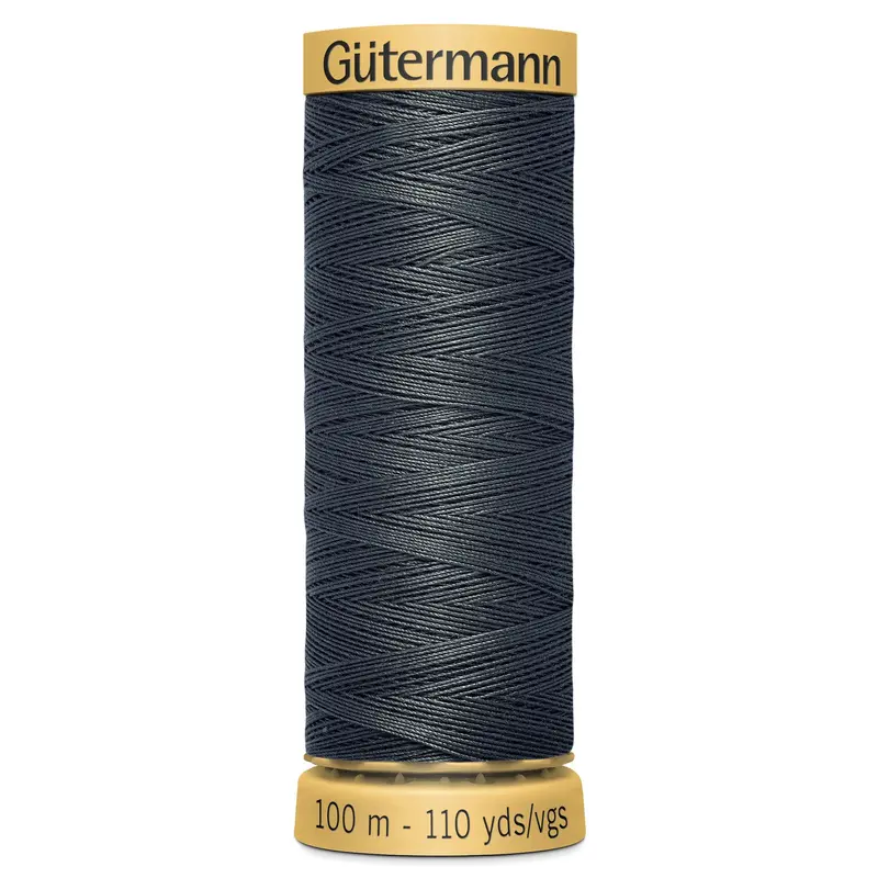 Gutermann Natural Cotton, 4403 Charcoal 1