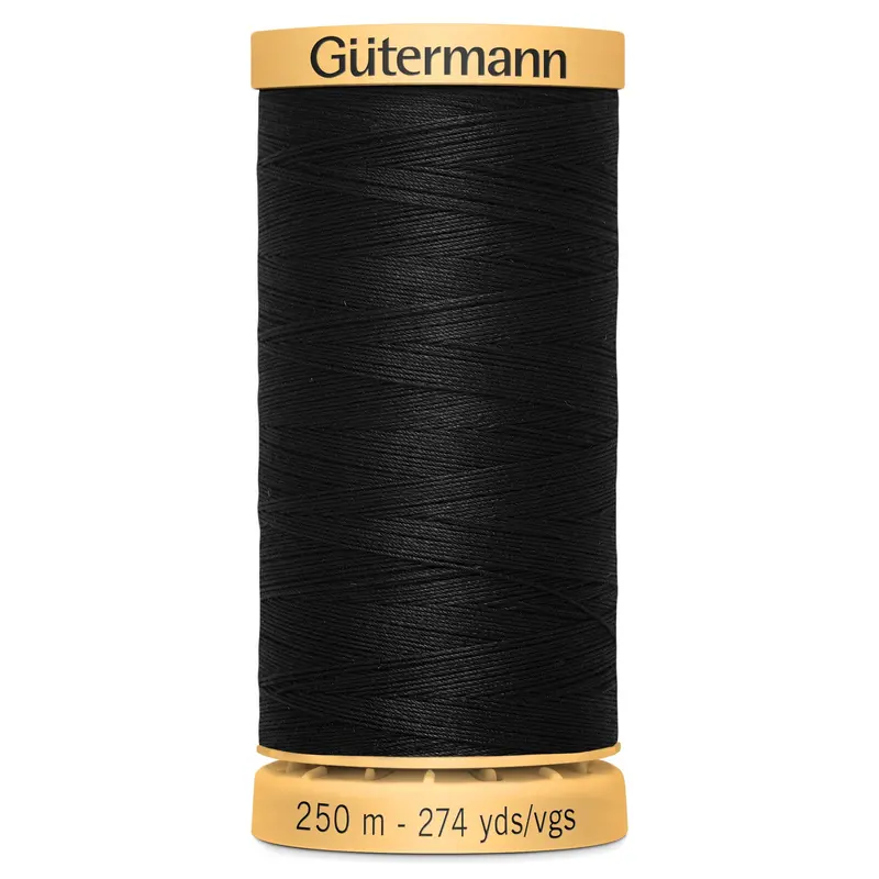 Gutermann Natural Cotton - 5201 Black 2