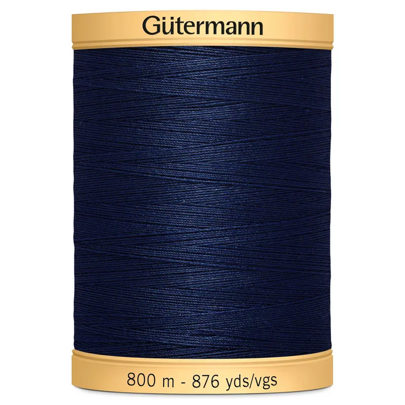 Gutermann Natural Cotton, 5322 Navy 1