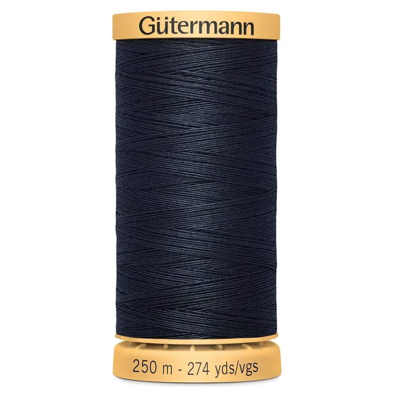 Gutermann Natural Cotton, 5412 Navy 2