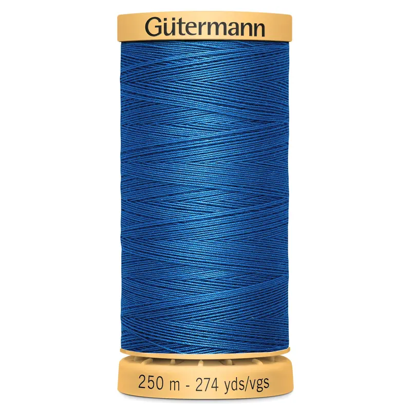 Gutermann Natural Cotton, 5534 Mid Blue 2