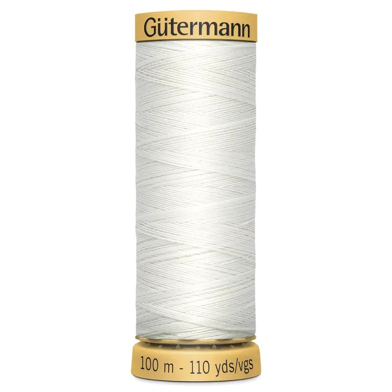 Gutermann Natural Cotton - 5709 White 1