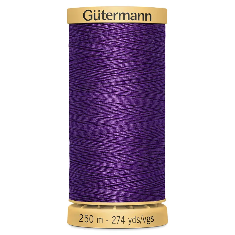 Gutermann Natural Cotton, 6150 Purple 2