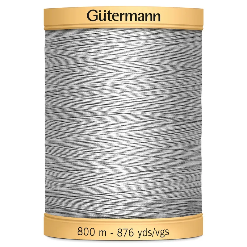 Gutermann Natural Cotton, 618 Light Grey 3