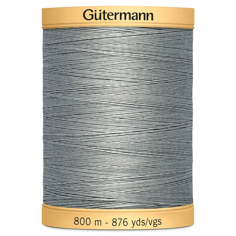 Gutermann Natural Cotton, 6206 Steel Grey 3