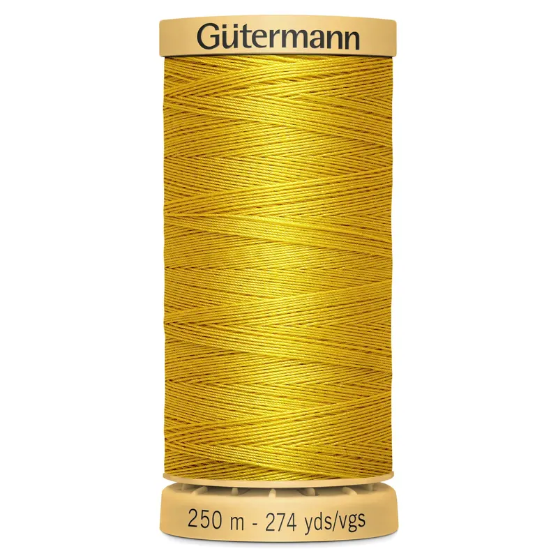 Gutermann Natural Cotton, 688 Yellow Gold 2