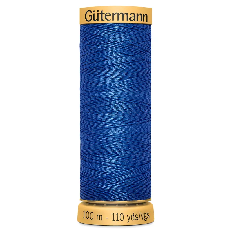 Gutermann Natural Cotton, 7000 Royal Blue 1