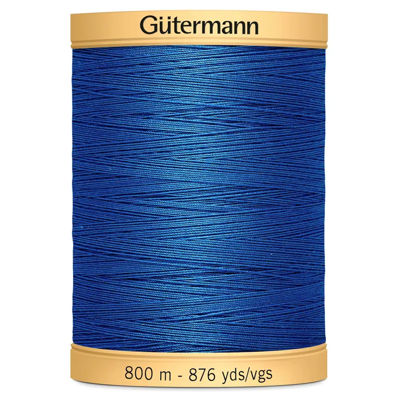 Gutermann Natural Cotton, 7000 Royal Blue 2