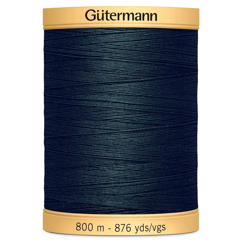 Gutermann Natural Cotton, 8113 Dark Green 2