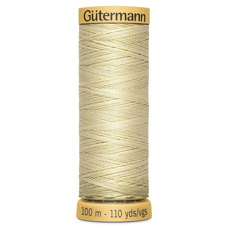 Gutermann Natural Cotton, 828 Cream 1
