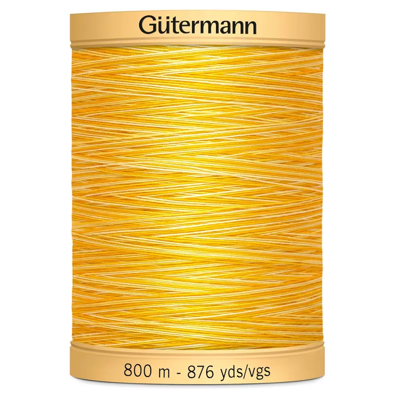 Gutermann Natural Cotton, 9918 Variegated 1