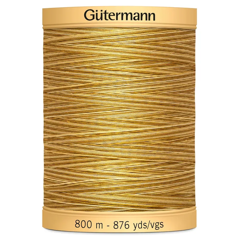 Gutermann Natural Cotton, 9938 Variegated 1