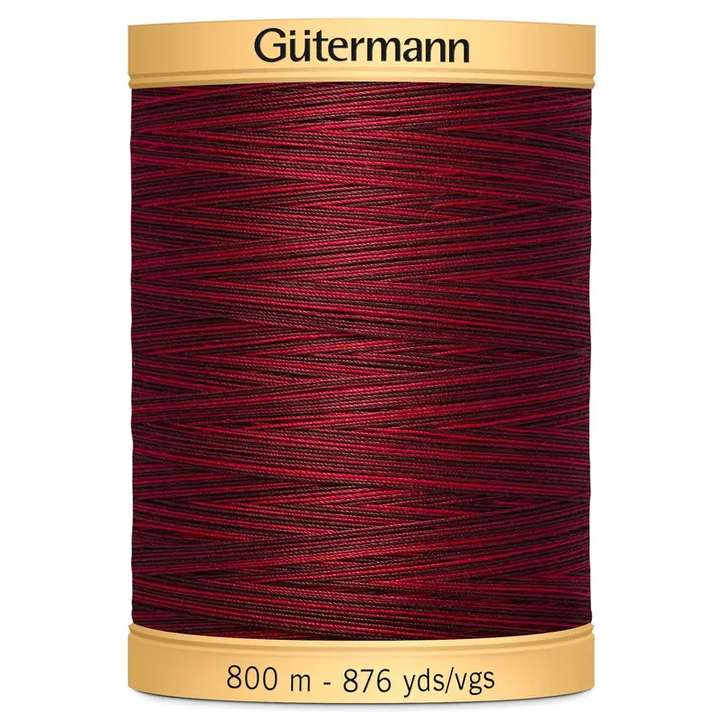 Gutermann Natural Cotton, 9959 Variegated 1