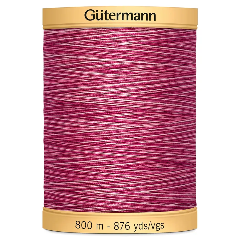 Gutermann Natural Cotton, 9969 Variegated 1