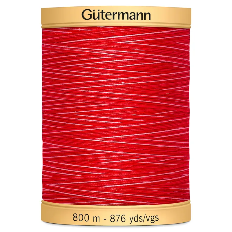Gutermann Natural Cotton, 9973 Variegated 1