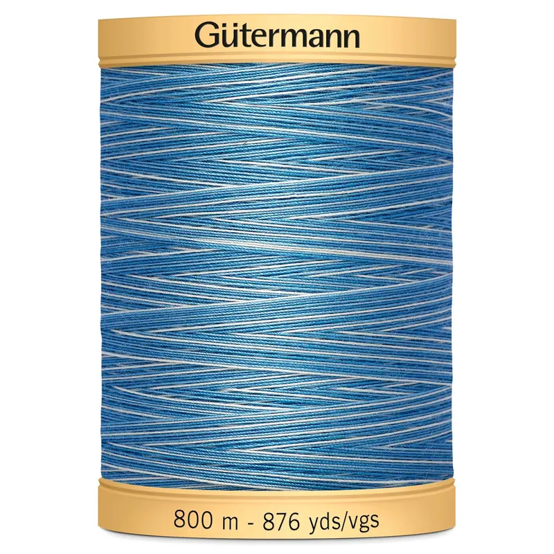 Gutermann Natural Cotton, 9981 Variegated 1