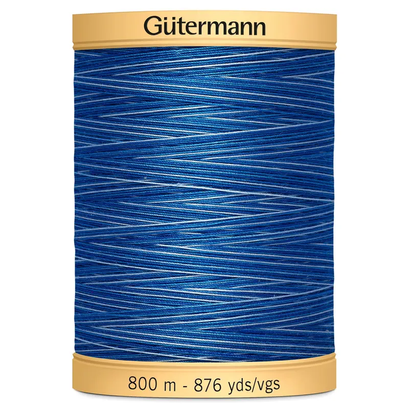 Gutermann Natural Cotton, 9986 Variegated 1