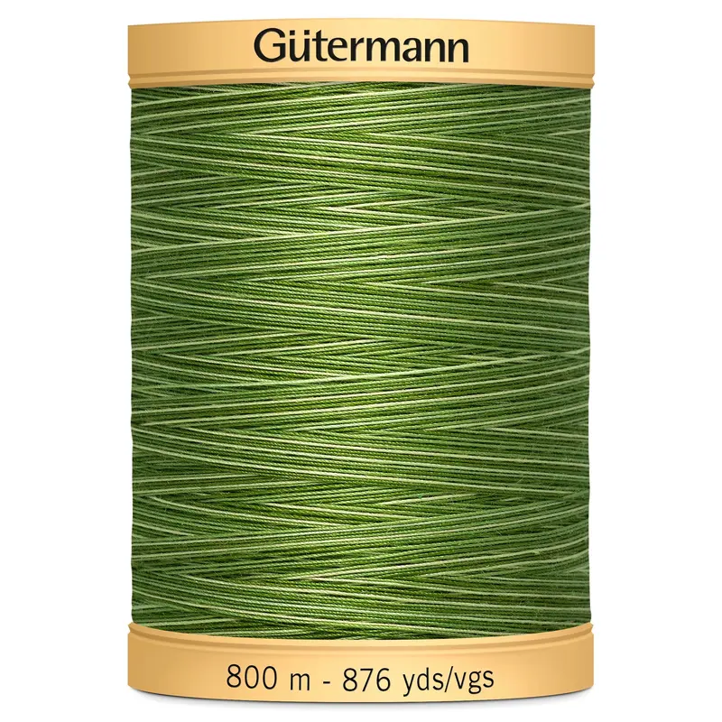Gutermann Natural Cotton, 9994 Variegated 1