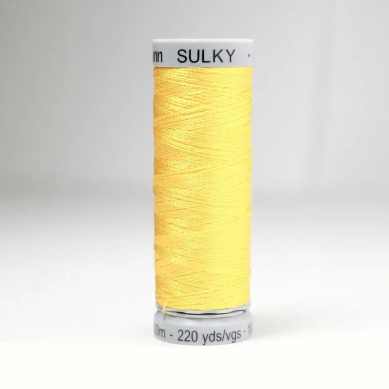 Gutermann Rayon 40 Embroidery Thread 1023 Yellow 1