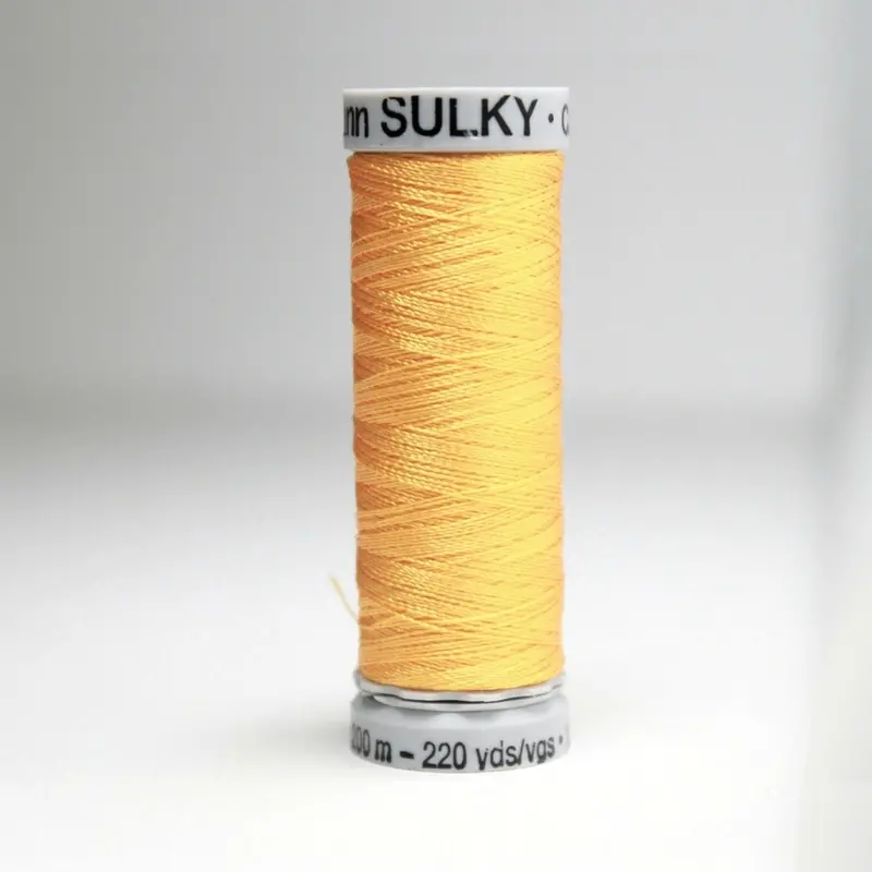 Gutermann Rayon 40 Embroidery Thread 1024 Bright Golden Yellow 1