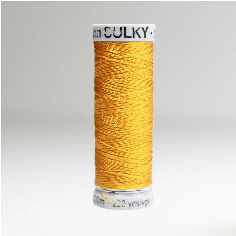Gutermann Rayon 40 Embroidery Thread 1025 Old Gold 1