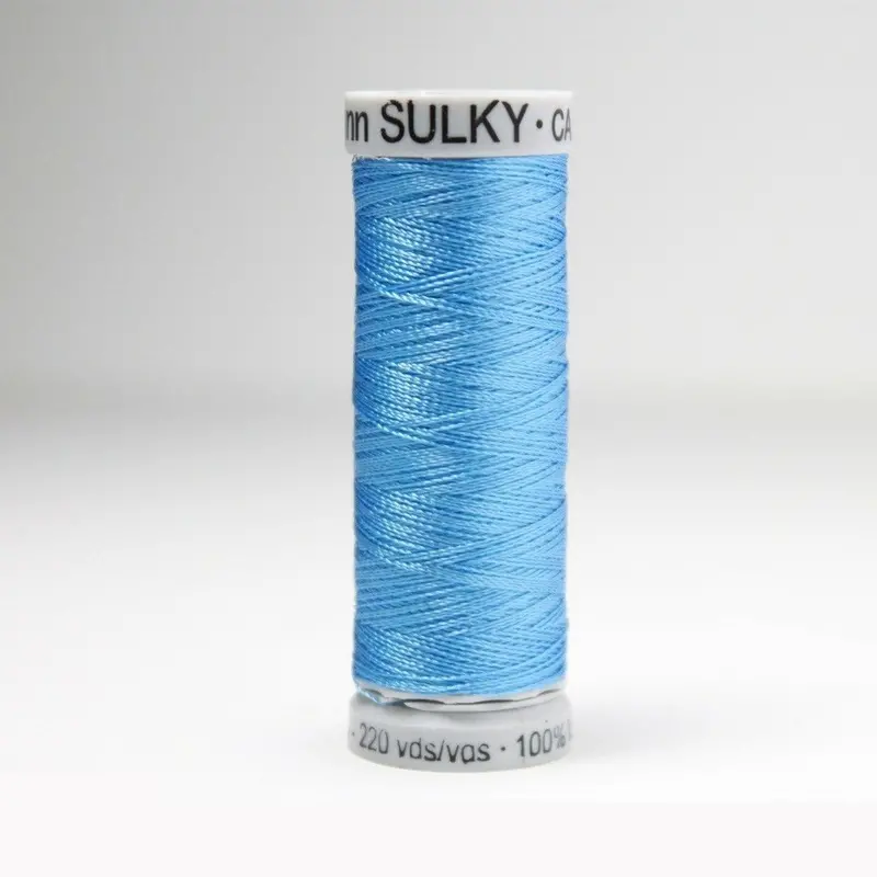 Gutermann Rayon 40 Embroidery Thread 1029 Medium Blue 1