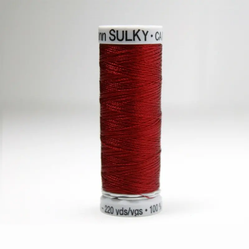 Gutermann Rayon 40 Embroidery Thread 1035 Black Cherry 1