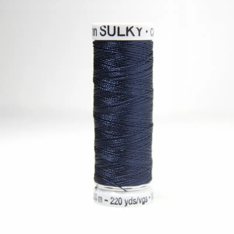 Gutermann Rayon 40 Embroidery Thread 1044 Midnight Blue 1
