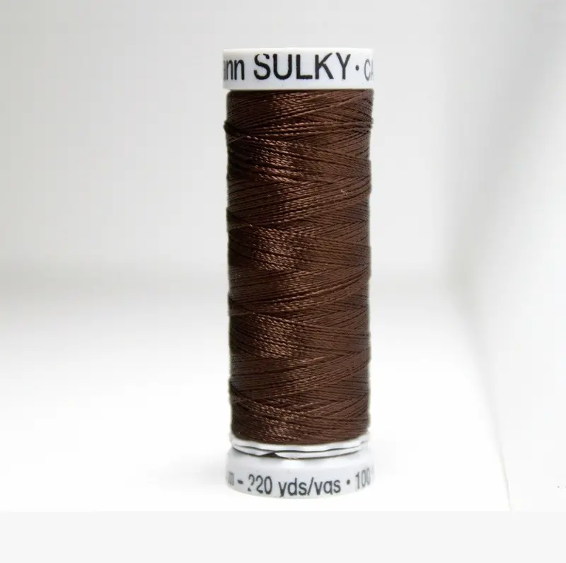 Gutermann Rayon 40 Embroidery Thread 1059 Dark Brown 1