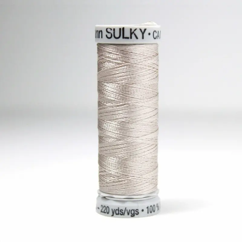Gutermann Rayon 40 Embroidery Thread 1085 Silver 1