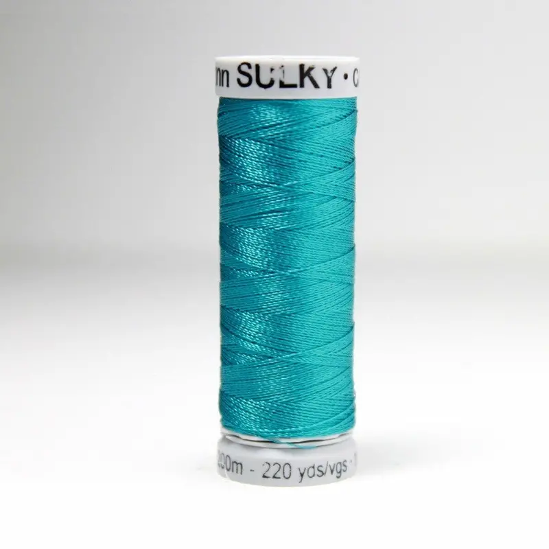 Gutermann Rayon 40 Embroidery Thread 1090 Deep Peacock 1