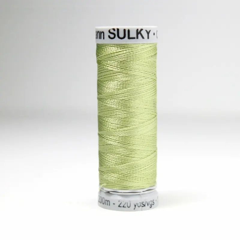 Gutermann Rayon 40 Embroidery Thread 1104 Pastel Yellow-Green 1