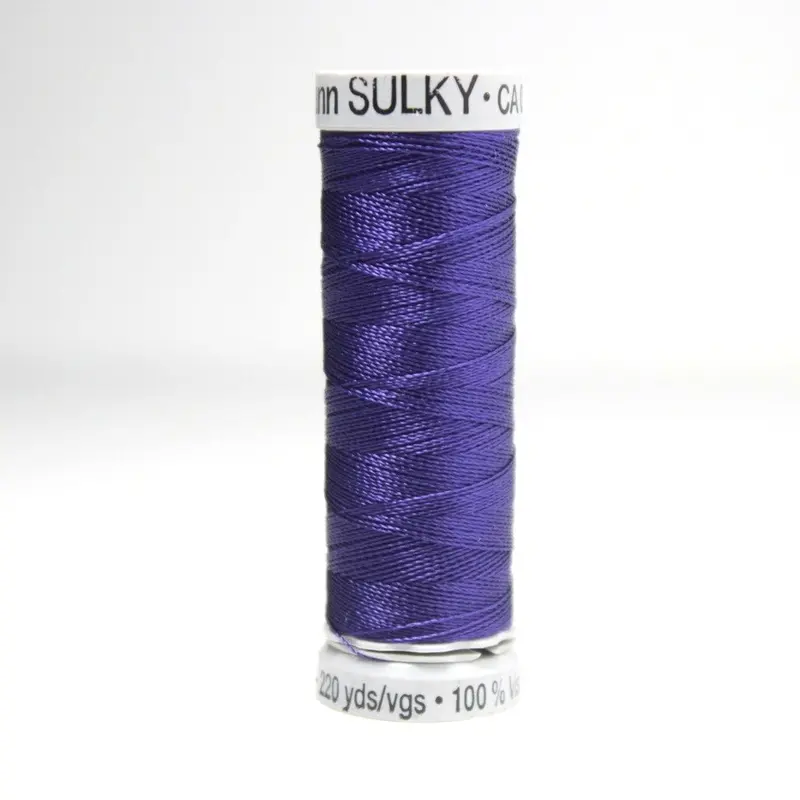 Gutermann Rayon 40 Embroidery Thread 1112 Royal Purple 1