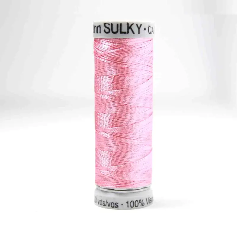 Gutermann Rayon 40 Embroidery Thread 1117 Pearly Pink 1