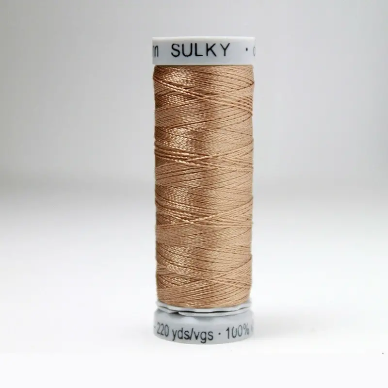 Gutermann Rayon 40 Embroidery Thread 1128 Dark Ecru 1