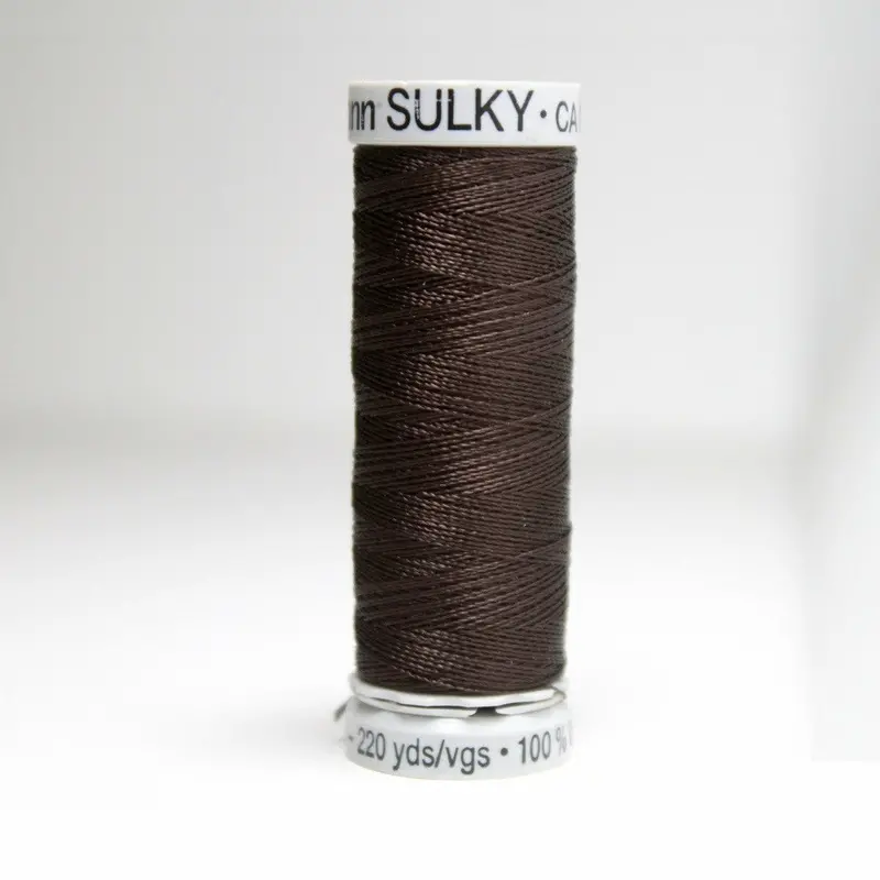 Gutermann Rayon 40 Embroidery Thread 1131 Very Dark Brown 1