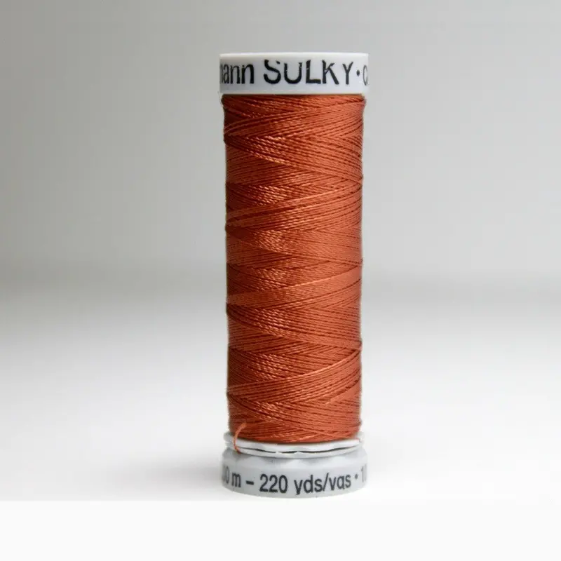 Gutermann Rayon 40 Embroidery Thread 1158 Warm Brown 1