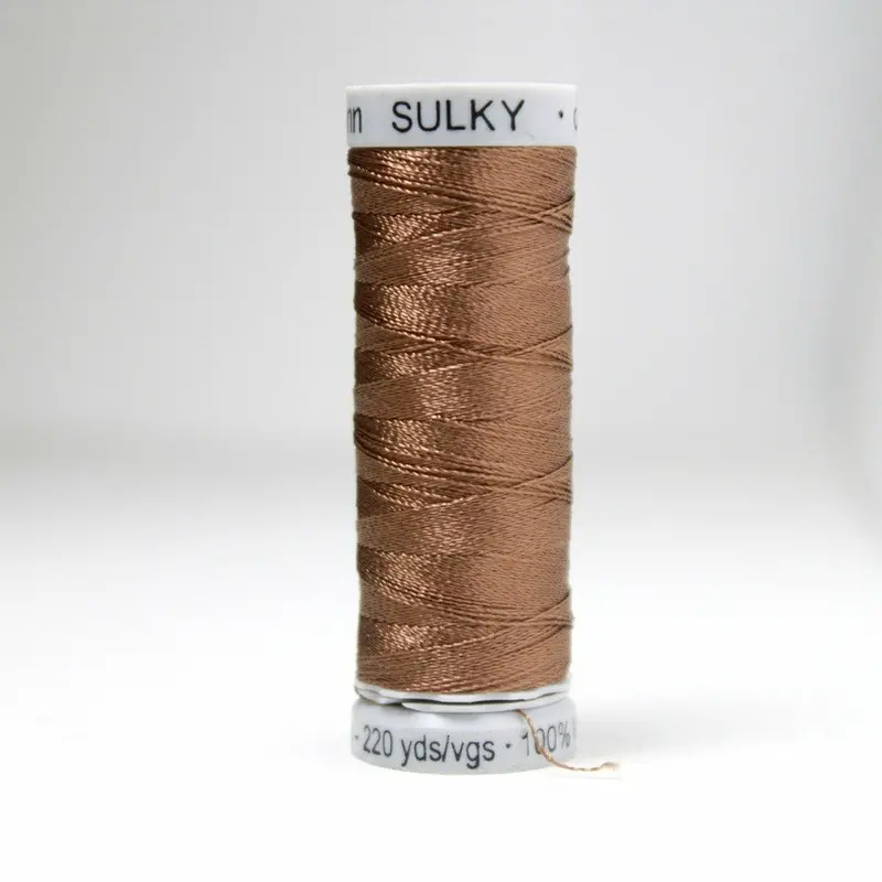 Gutermann Rayon 40 Embroidery Thread 1170 Light Brown 1