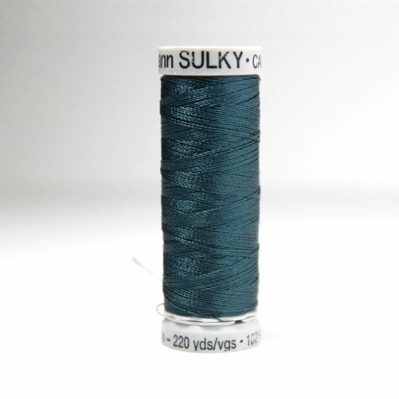 Gutermann Rayon 40 Embroidery Thread 1171 Weathered Blue 1